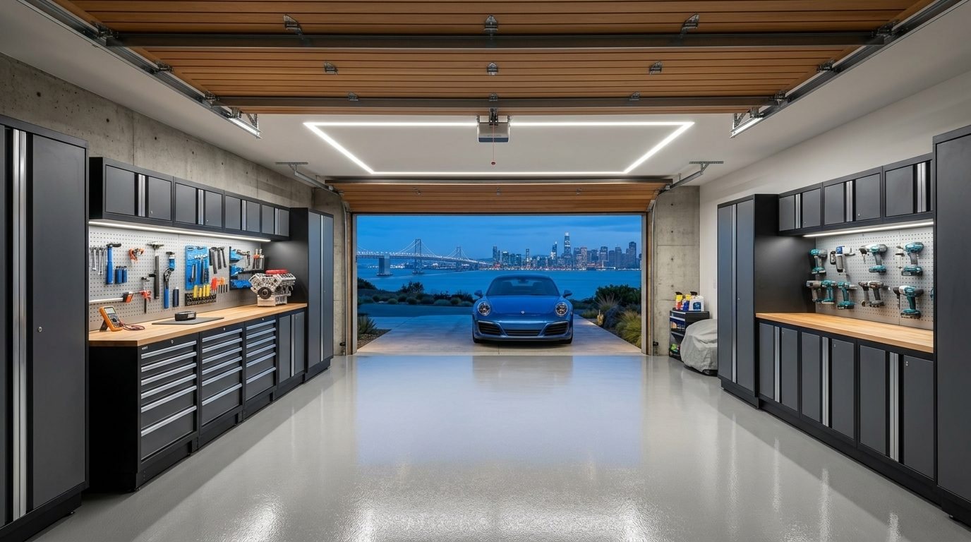 Mustafa Garage Door Repair Precision Mechanical Workshop in Millis, MA